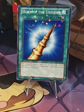 1ST EDITION *STARFOIL* HORN OF THE UNICORN BP01-EN069 SPELL COMMON YUGIOH  LP