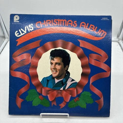 Vintage Elvis Presley Elvis' Christmas Album Vinyl Record CAS-2428 Pickwick