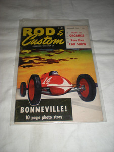 " Rod & Custom " Magazine { December 1954 }