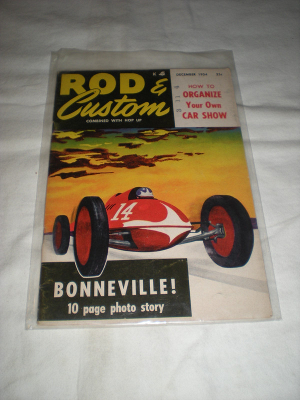 " Rod & Custom " Magazine { December 1954 }