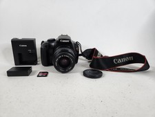 Canon EOS Rebel T3 Digital SLR Camera With EF 35-80mm Lens Charger Tested