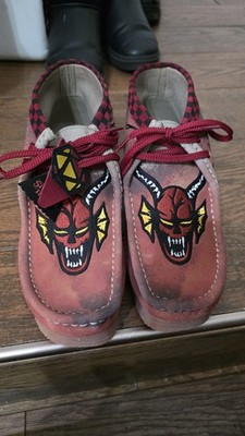 Clarks Wallabee EVO x Stranger Things Hellfire Club - Size 8 Mens