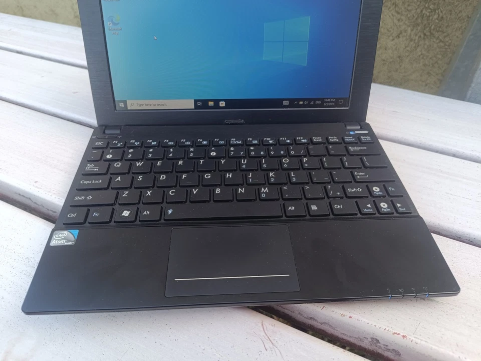 ASUS Eee PC 1016PT 2GB/240GB SSD Intel Atom N455 1.66GHz Laptop Working Good! - Image 3 of 4