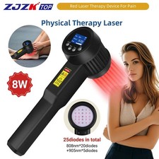 8W MLS Laser Therapy Device 808/905nm Cold Laser for Pain Relief Humans Pets