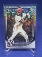 2025 Bowman Chrome - James Wood #29 Mega Box Mojo Refractor (RC) Rookie