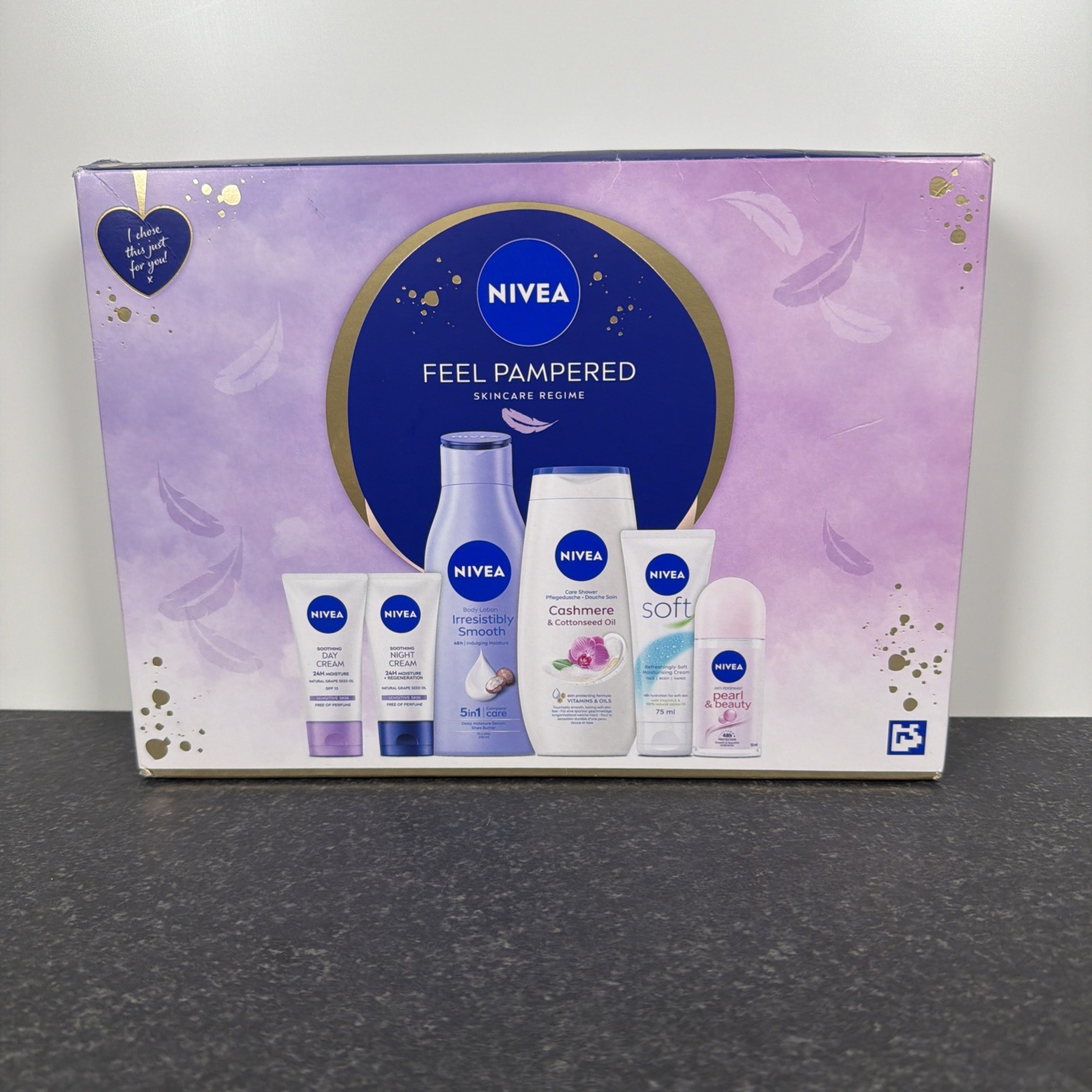 Nivea Feel Pampered Skincare Regime Gift Set 6 Pieces Gift Set For Women
