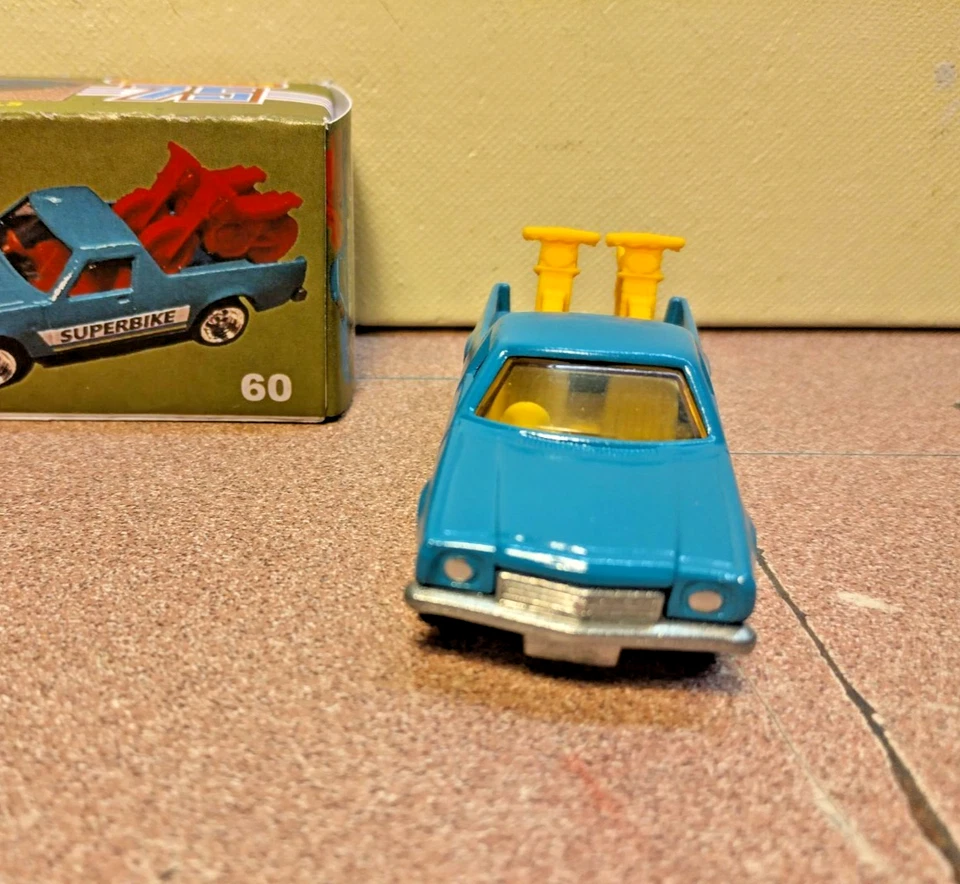 Matchbox Lesney Superfast 60 Holden Pickup UTE in a repro box + m/bikes - image 3 of 4
