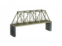 Noch 67029 Spur H0 Kasten-BrüCke Mit BrüCkenköPfen (Lasercut), Bausatz