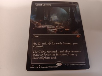 MTG Cabal Coffers Borderless Regular MH2 