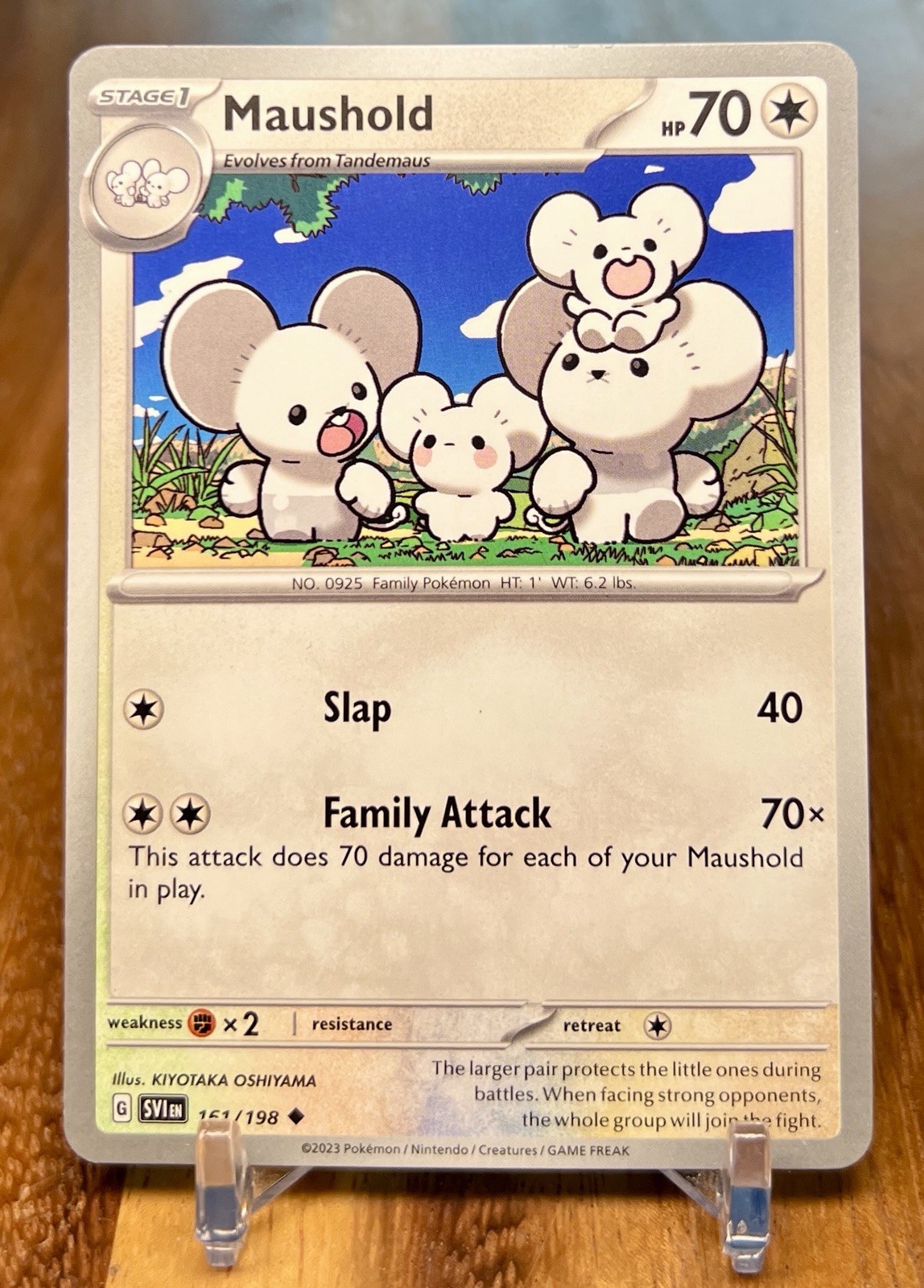 Maushold 161/198 Uncommon Scarlet & Violet Pokemon Near Mint