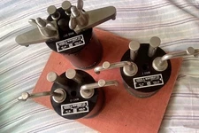 Leeds Northrup standard resistor set 4223 0.001Ω  / 4222 0.01Ω  /  4221 0.1Ω