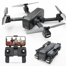 DE25 Selfie Drone Live Video GPS with 1080p HD Camera RC Quadcotper Foldable FPV