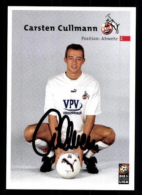 Carsten Cullmann autograph card 1 FC Cologne 2000-01 original signed + A 63799