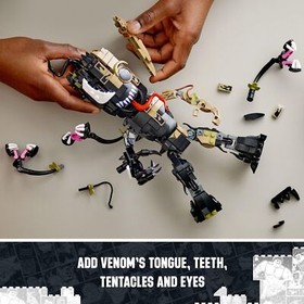 	LEGO Marvel Venomized Groot 76249 Transformable Marvel Toy for Play and Disp...