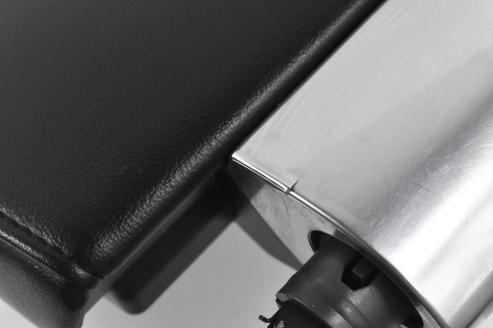 Volvo S80 2007-2011 consola central cuero negro tapa reposabrazos conjunto OEM Foto 2 de 4