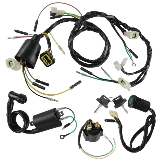 Wiring Harness Switch Key Coil Relay for Honda TRX400EX Sportrax 400 2x4 1999-04