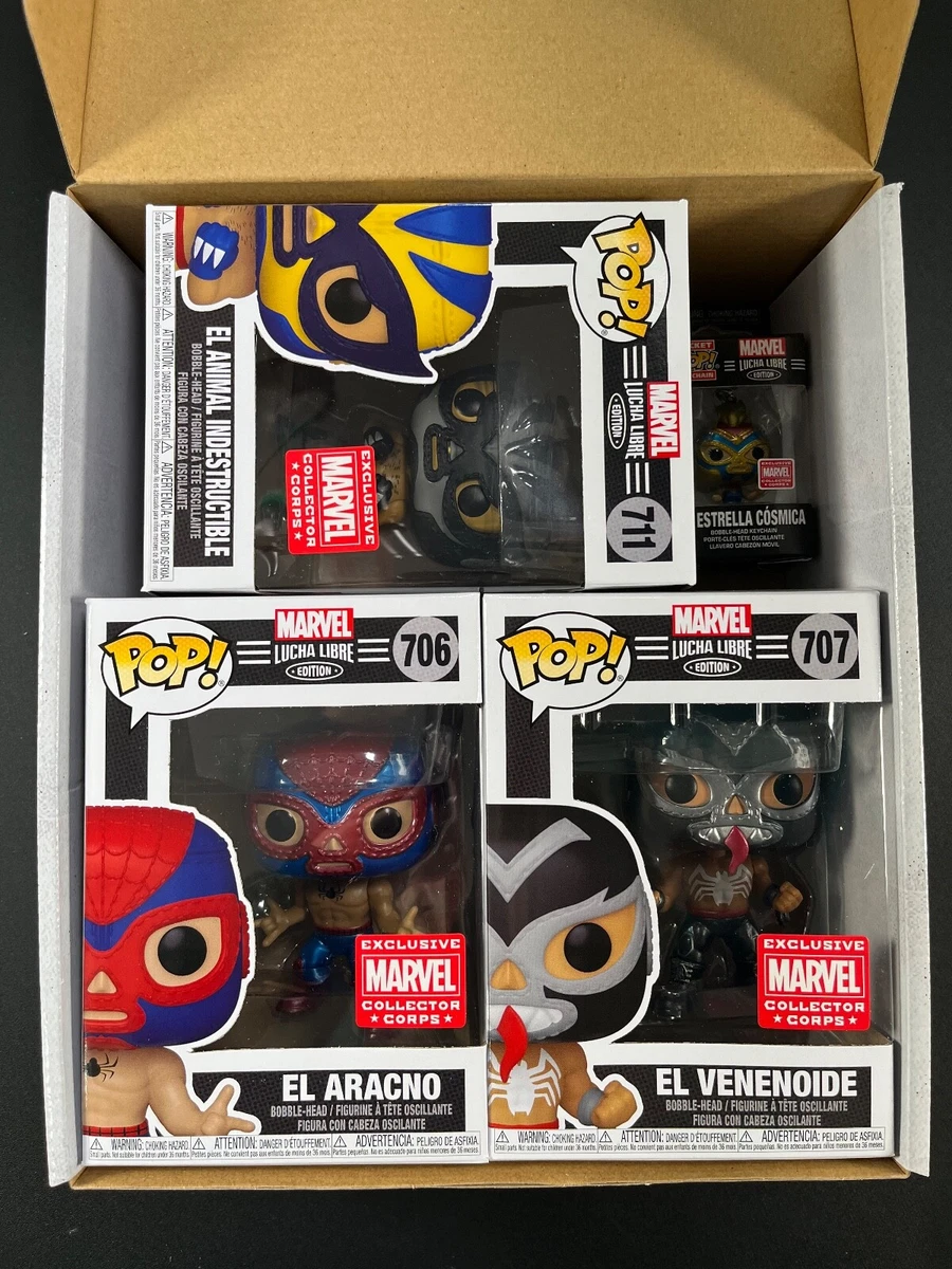 Funko POP Marvel Collector Corps Lucha Libre Edition Mystery Box