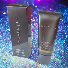 Cover FX Natural Finish Foundation in P100 Fair to Light 30 ml 1 fl oz RV$48 NIB
