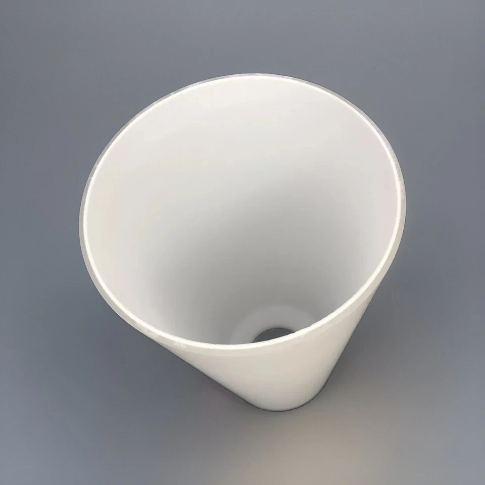 E27 Lampenschrim Ersatz Glas Tischleuchte Stehlampe Pendelleuchte L 210mm Ø120mm - Bild 3 von 4