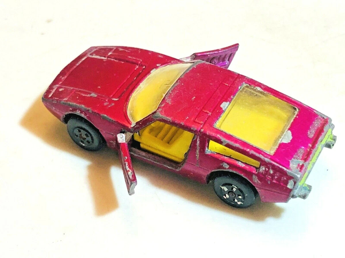 MATCHBOX SUPERFAST No. 32 MASERATI BORA DIECAST 1972 diecast vintage