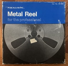 Realistic Original 44-280 Metal 7" Take Up Reel Used