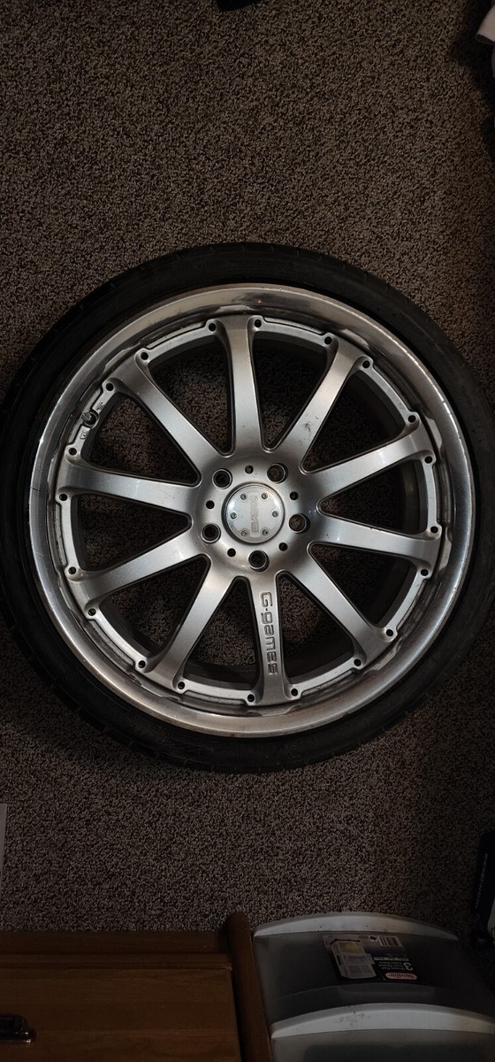 最終値下げ　RAYS G-games 19x8.0j 5H114.3 +37 RAYS G-games 77S VAIO Size 19×8.0 J Offset +48 Hole 5H PCD 114.3