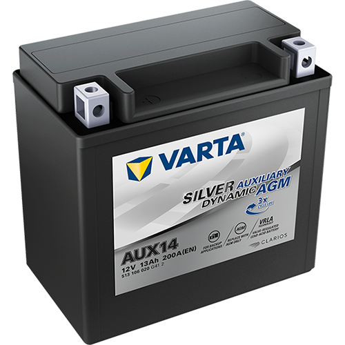 VARTA AUX14 12V 13AH 200A VRLA AGM Auxiliary Battery - Mercedes