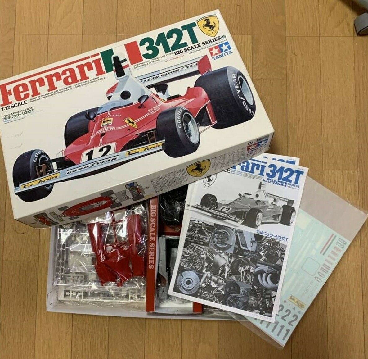 Tamiya 1/12 Big Scale 1975 Ferrari 312T Shipping from JAPAN