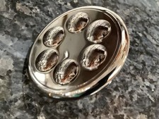DANZE- ROUND POLISHED NICKEL SHOWER HEAD- 6 SPRAY HEADS 2.0 GPM