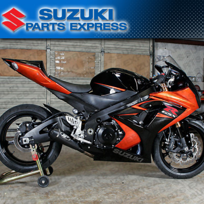 NEW 2007 2008 SUZUKI GSXR GSX-R 1000 GSXR1000 M4 BLACK GP SLIP ON