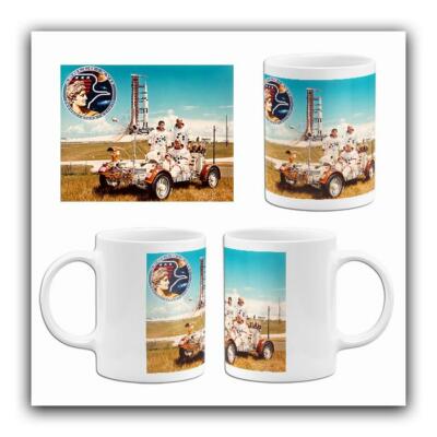 NASA Apollo 17 Crew - 1972 - Photo Mug