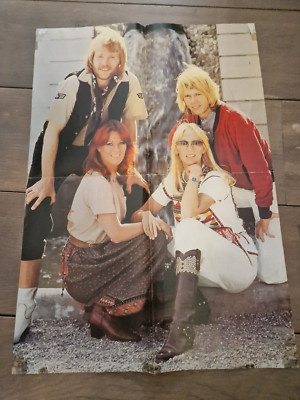 ABBA /Agnetha / Frida - A very rare poster- 40 X 52 cm Denmark  the 1970s