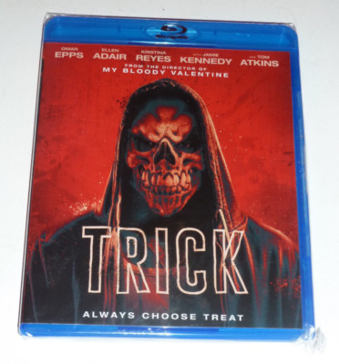 Trick Blu-ray 2019 slasher horror movie Halloween Omar Epps Ellen Adair NEW!