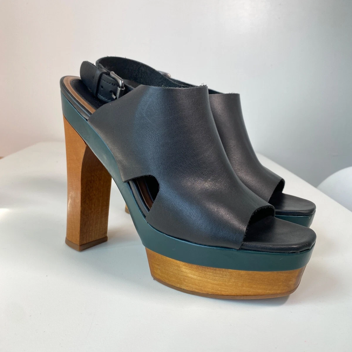 MARNI for H M Plateau Platform Heels Slingback Sandal EUR 39