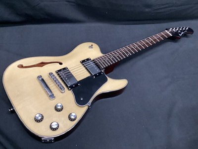 Used Bacchus Global BARON-JAZZ Natural Spruce Top Telecaster-ish 3.45kg W/OGB