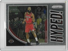 2019-20 Panini Prizm Get Hyped! #5 James Harden Houston Rockets