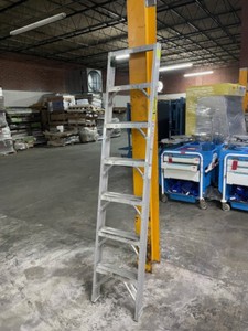 Straight 7' Ladder Total of 8---Very Good Condition-Price Is For Each-Used