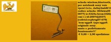 Sony vaio, scheda wireless, bluetooth, x notebook Sony vaio modello vpcw11s1e, 