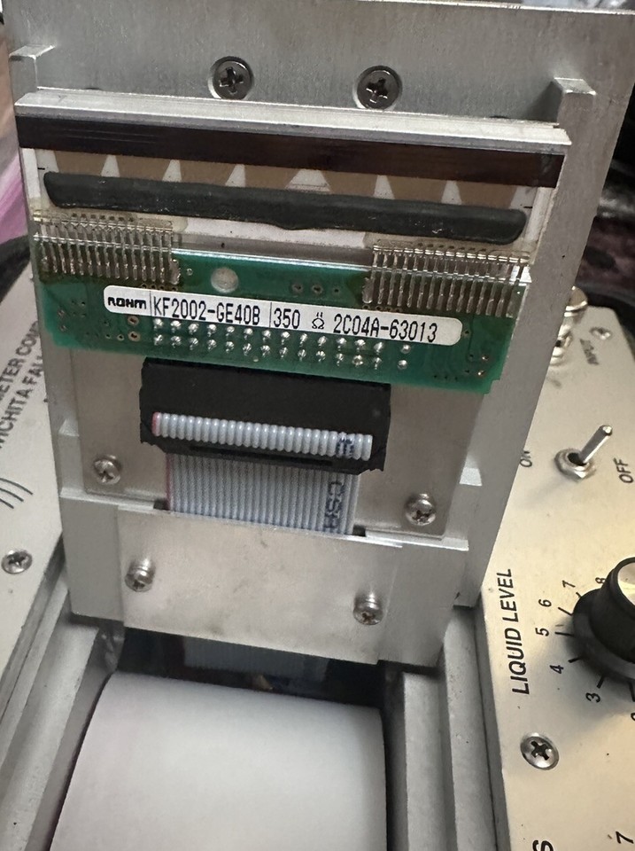 Echometer Model M Strip Recorder. Acoustic Liquid Level Instrument