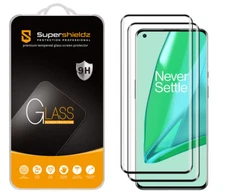 2X Supershieldz Full Cover Tempered Glass Screen Protector for OnePlus 9 Pro/ 5G