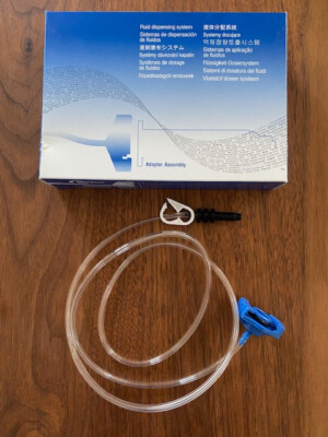 Nordson EFD Kartuschenadapter Optimum , 5cc, 0,9 m, blau