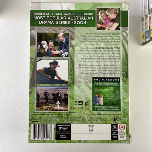 McLeod's Daughters Complete Seasons 1 2 3 4 5 6 7 8 Box Set Drama Romance R4 - Foto 6 di 11