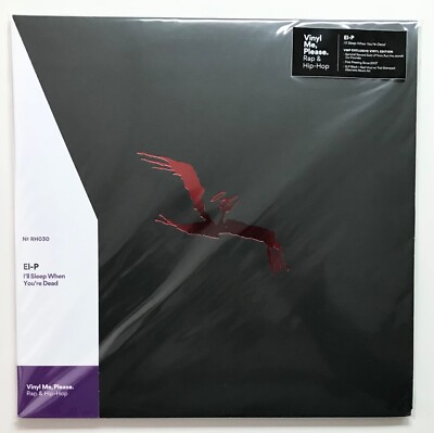 El-P: I'll Sleep When You're Dead (Red w/ Black Vinyl LP Record) Run the Jewels