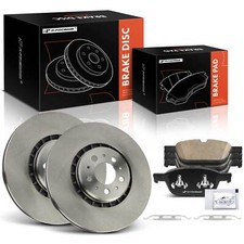 A-Premium 2Pcs Front Disc Brake Rotors for Volvo XC90 2003 2004 2005 2006-2014