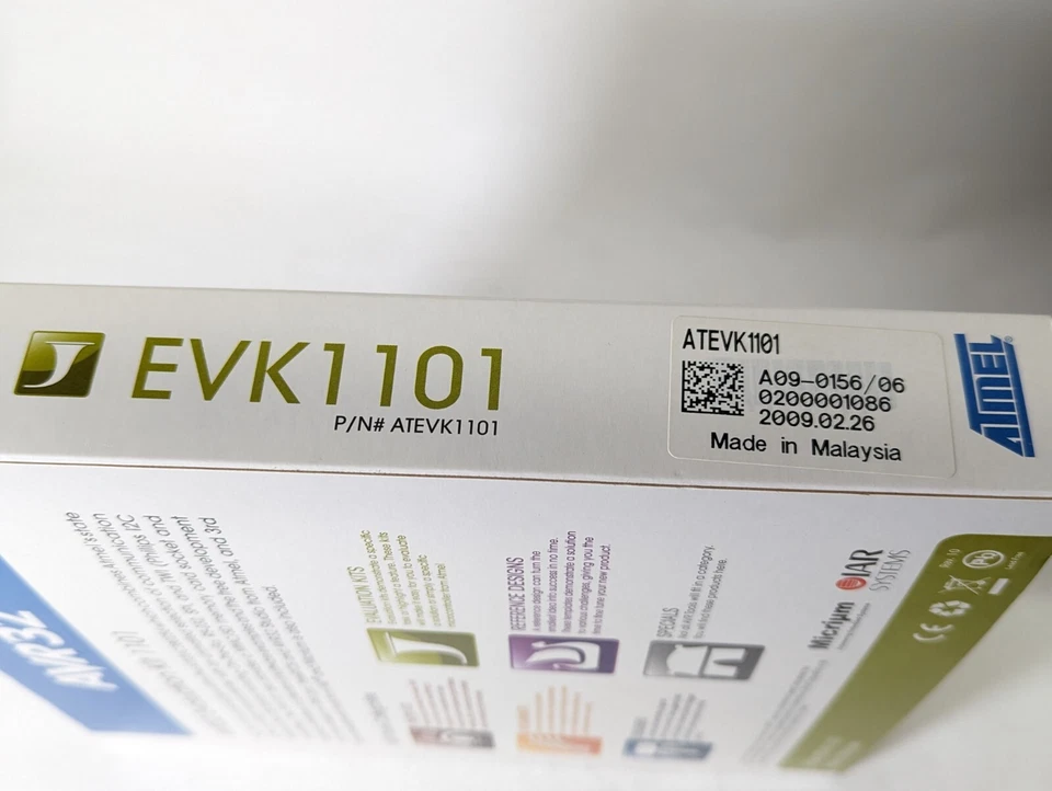 Kit de avaliação ATMEL AVR32 1101 EVK1101 para o microcontrolador AVR UC3B - Imagem 2 de 3