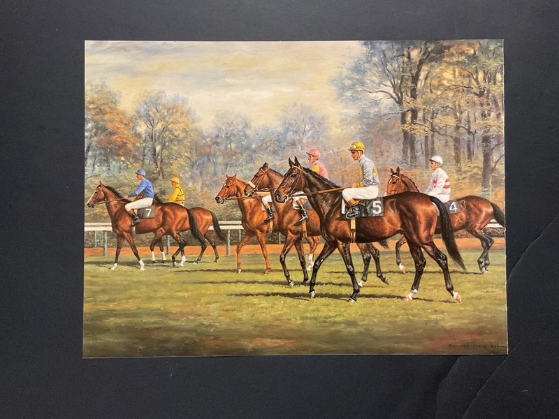 KELSO 11 x 9 photo Horse Racing SARATOGA RACE TRACK Horse of The Year