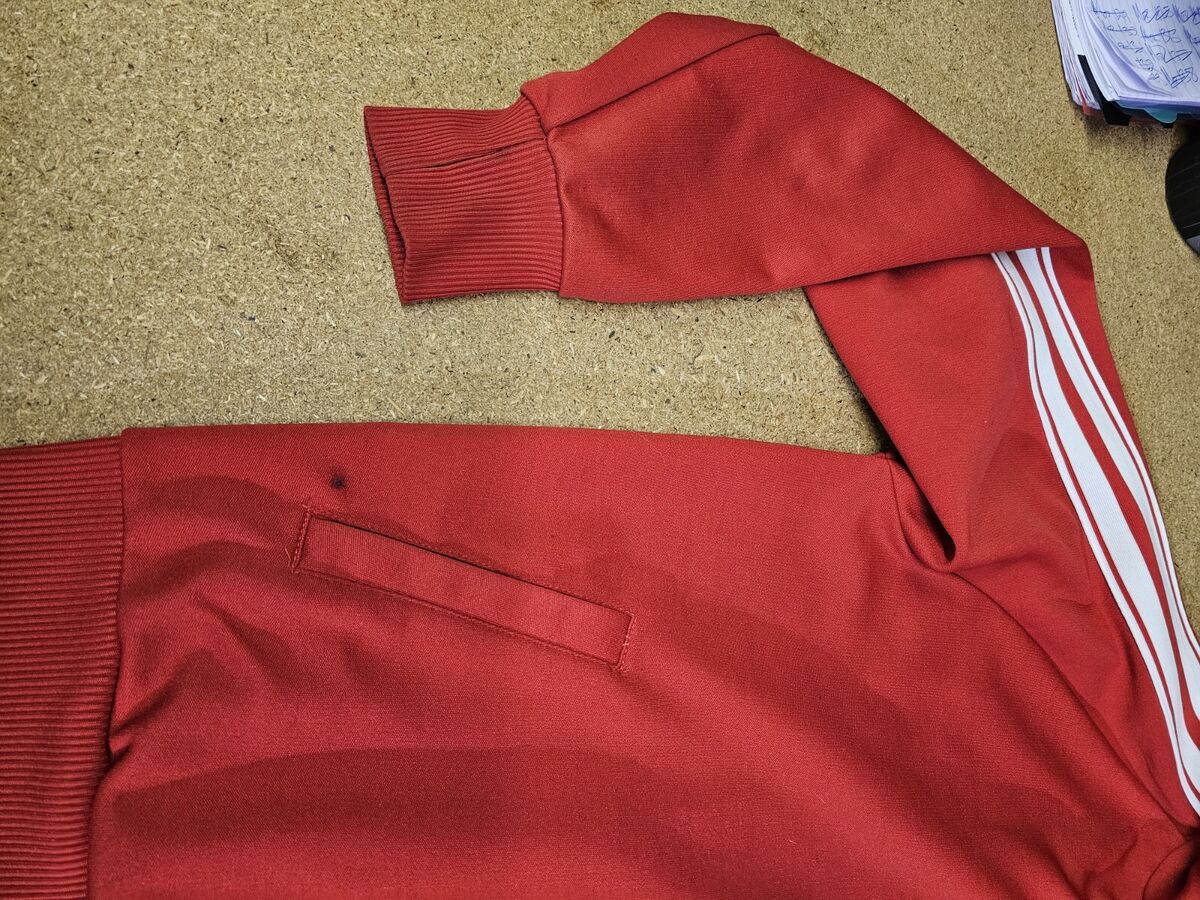 Asics Tiger Track Jacket Medium Vintage Poly Knit DETROIT Asics Tiger Track Jacket Medium Vintage Poly Knit DETROIT