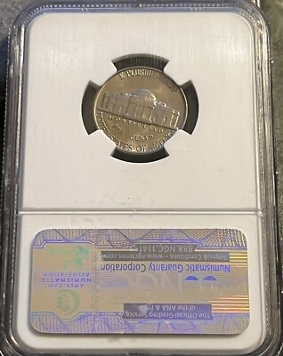 1939 Jefferson Nickel - Reverse of 1940 NGC MS 65 FS (Full Steps