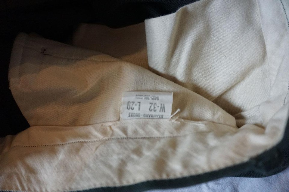 US Army Dress Green Pants Uniform Military Vietnam Era Standard Short