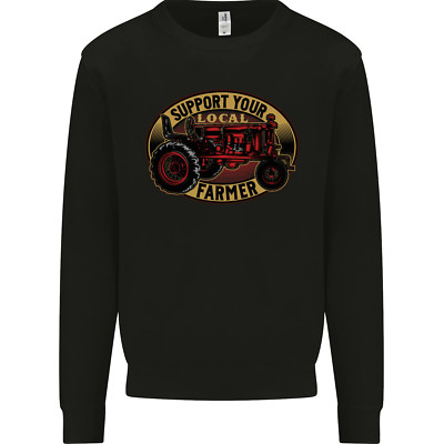 Farming Support Your Local Farmer Herren Sweatshirt Pullover